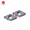 DCMT11T304-N 55° Rhombic CarbideTurning Insert PVD Coated for Internal CNC Turning Tool
