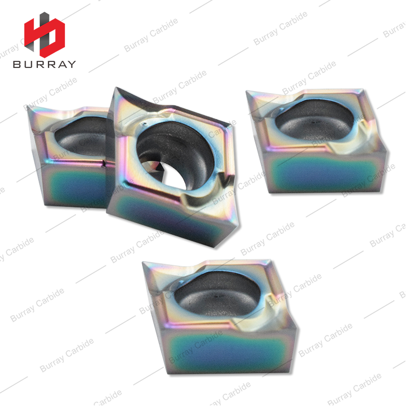 CCGT09T302-CL High Precision Rhombic CNC Lathe Metal Cutting Tool Cemented Carbide Turning Insert