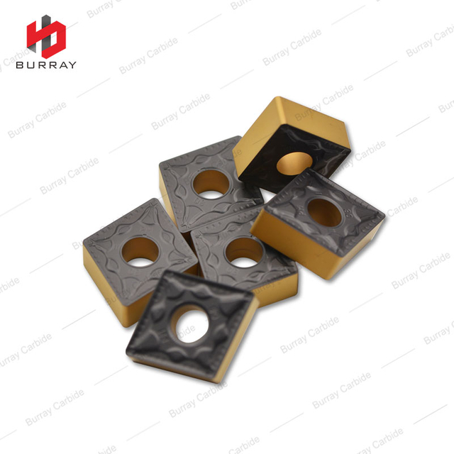 CNMG160608-PM Tungsten Carbide Turning Insert with Bi-colour Coated for Steel