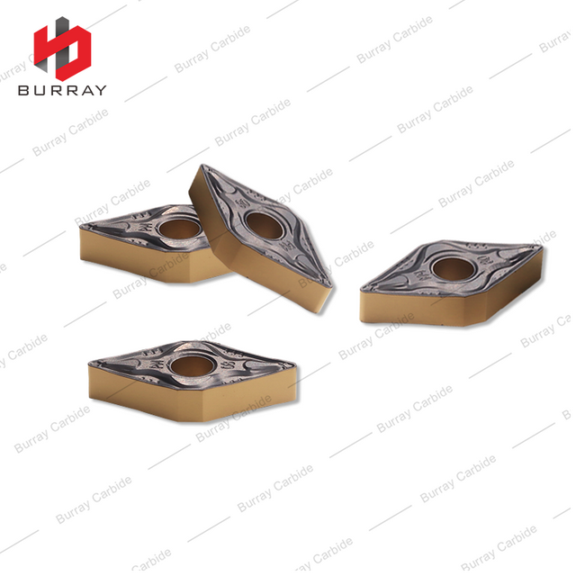 Turning DNMG150408-PM Negative Relief Ang  M Class 55deg Rhombic Insert for Medium Cutting with PVD Coating