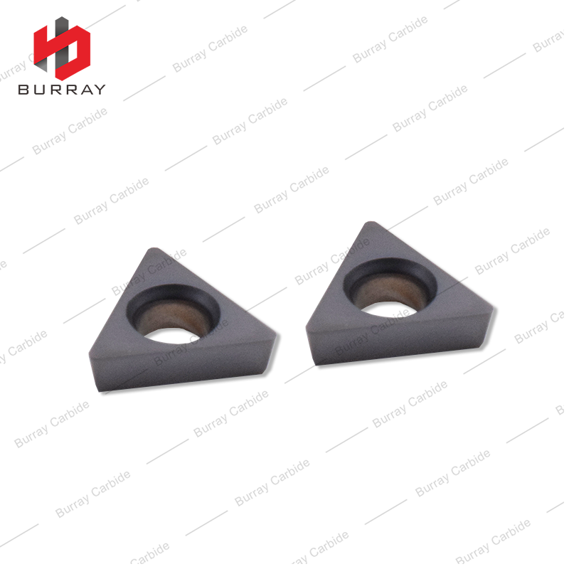 Precision Boring Tool for Cast Iron Triangular Flat Carbide Turning Insert TPGW090204