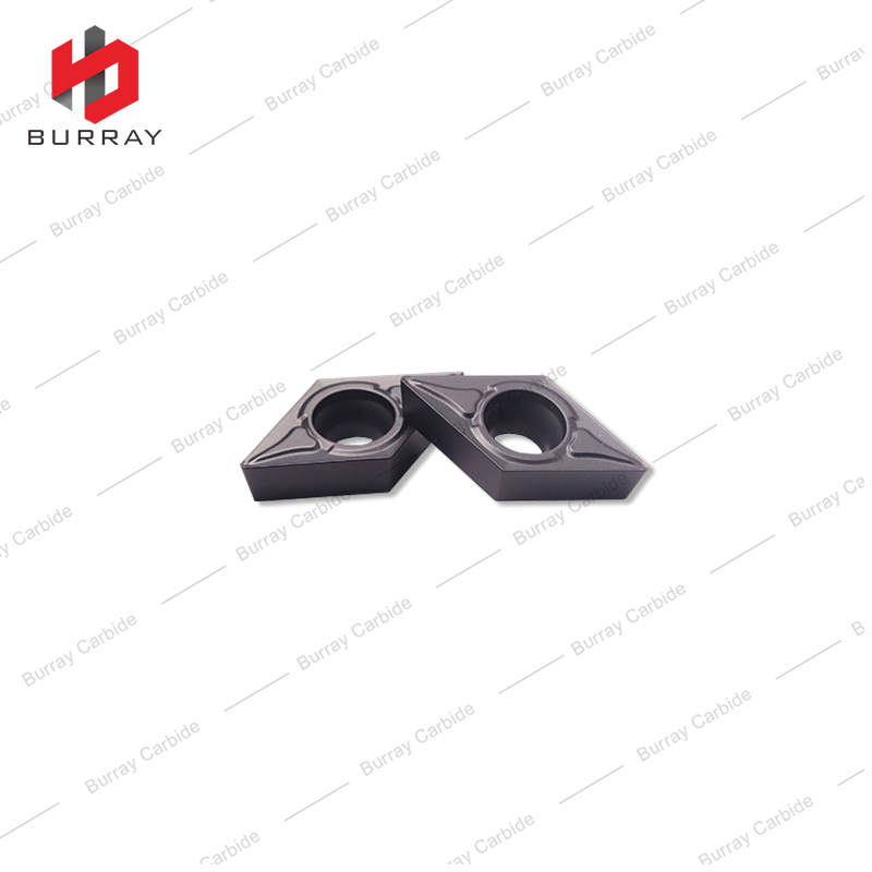 DCMT11T308- TM Turning Indexable Inserts with Black Coating for Steel