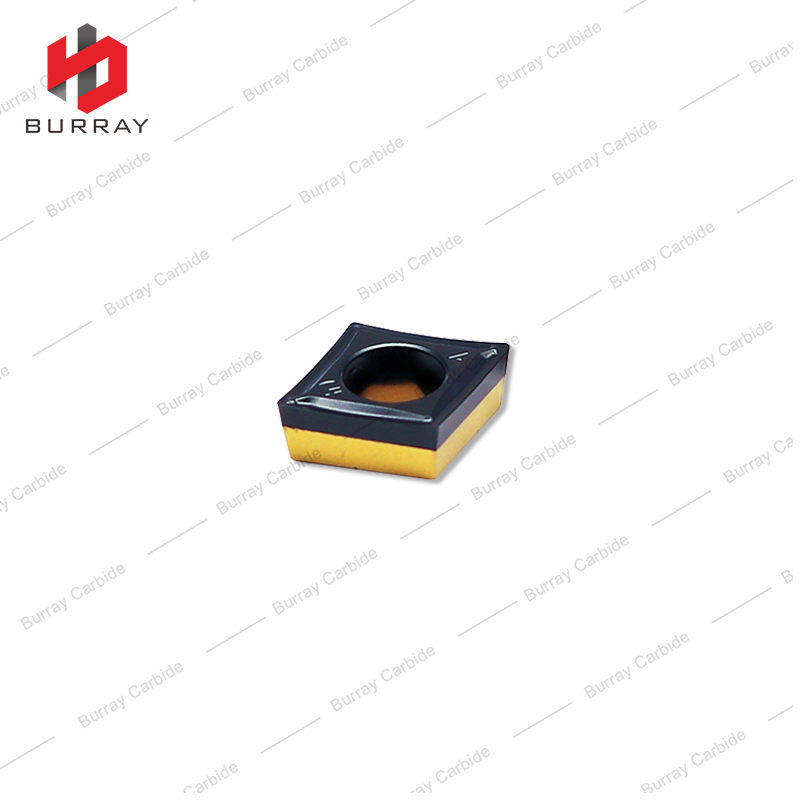 Carbide Inserts CNC Turning Parts Machinery CCMT09T304-63 with CVD Coated for Steel Roughing Machining