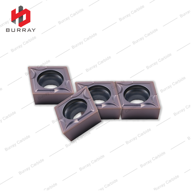 CNC Tool Carbide Machined Insert CCMT Turning Insert CCMT09T304-TS For Steel and Cast Iron