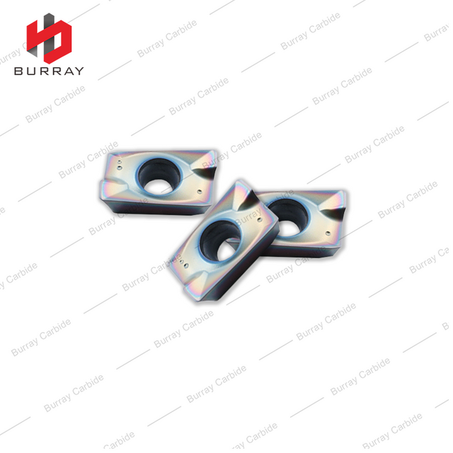 APMT160408 Colorful high-hardening hardened stainless steel Machining CNC milling inserts with CVD Coating