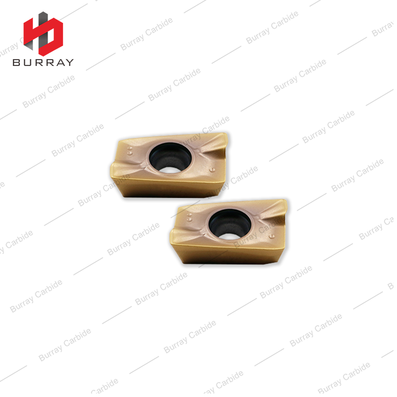APMT Tungsten Carbide Milling Inserts APMT160408PDER with PVD Coating for Machining of Steels and Stainless Steels