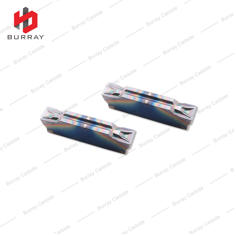 MGMN CNC Lathe Grooving Insert Colored Coated Quenched Steel MGMN400-T Titanium Alloy Turning Cutting Grooving