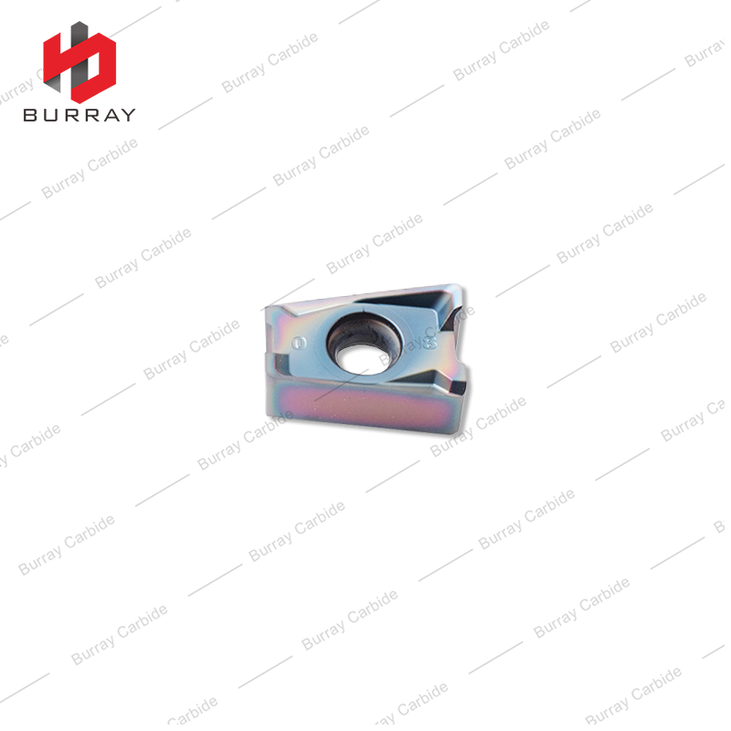 Tungsten Carbide Inserts LNMU High Feed Shoulder Milling Insert LNMU15T608SGE Machining for Hardened Steel and Superalloys