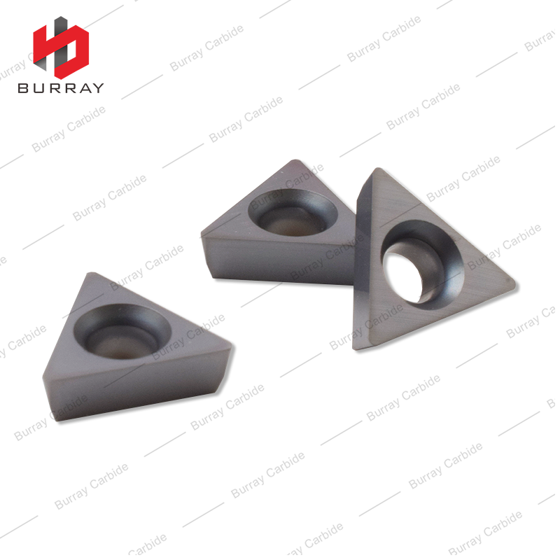 Burray Cutting Tools TPGW110302 TPGW110304 Triangle Hardened Steel Carbide Inserts for Turning Finish Boring
