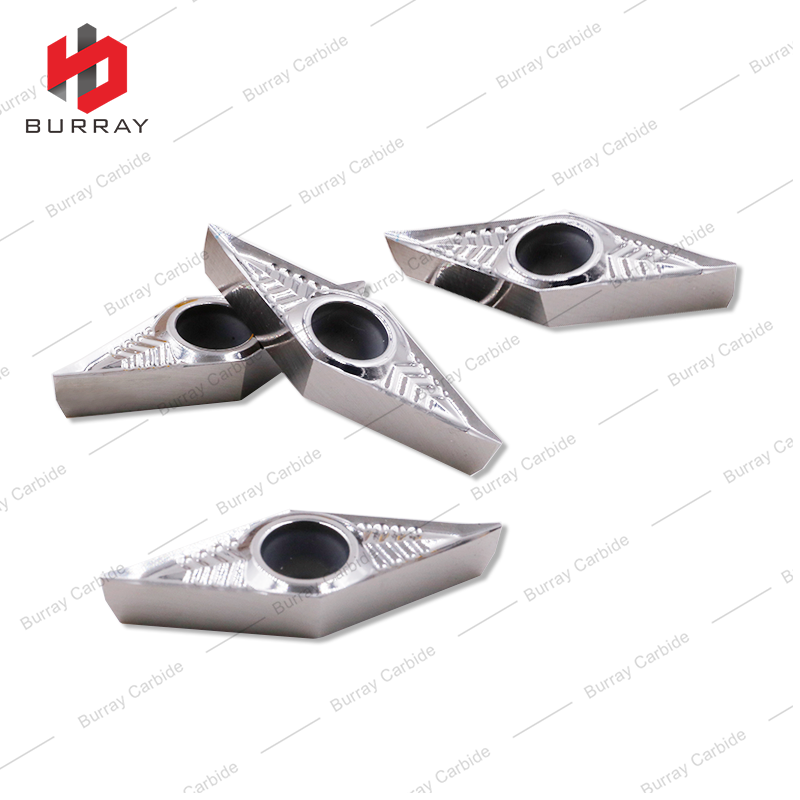 CNC Lathe Tool Carbide Inserts VCGT Finish Turning Insert VCGT160404-LH for Aluminum Machining