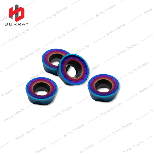 RPMT08T2MO-JS Carbide Cutting Tool Turning Inserts for PVD Coated for Milling of High-Hardness Metal Material