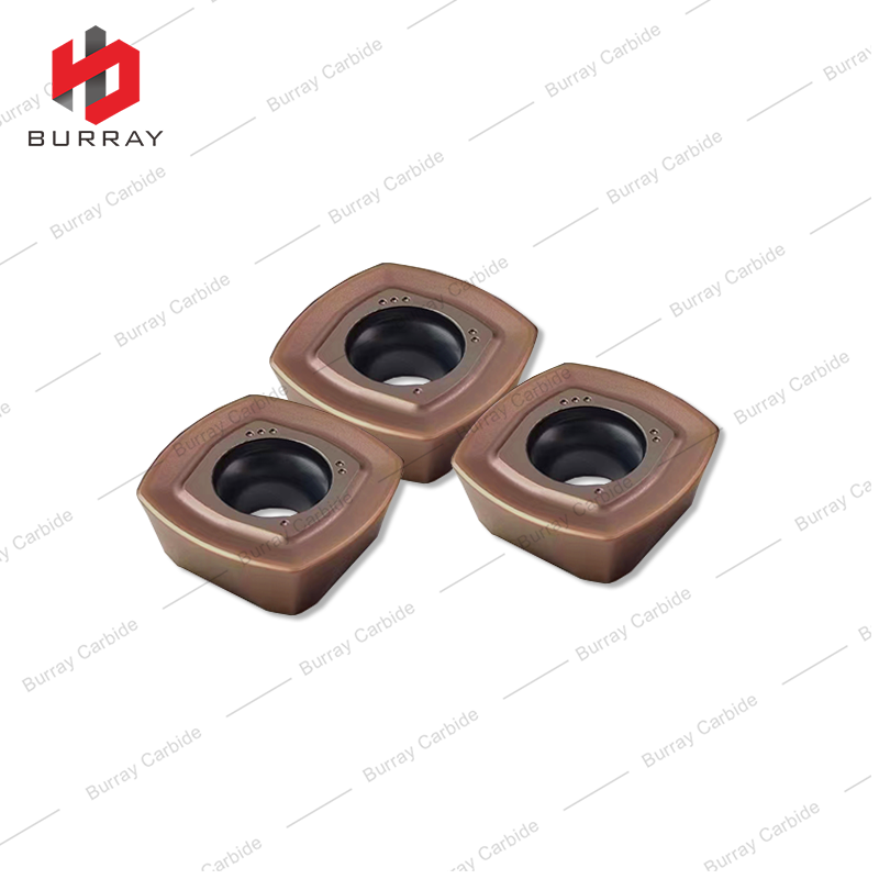 SDMT Customizable OEM CNC Cutting Inserts SDMT150512-GM Four Edged Indexable Inserts High Feed CNC Carbide Milling Insert