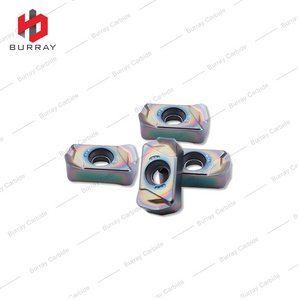 Double Sided High Feed Roughing Insert LNMG0303R-LG CNC Milling Insert Colored Coating