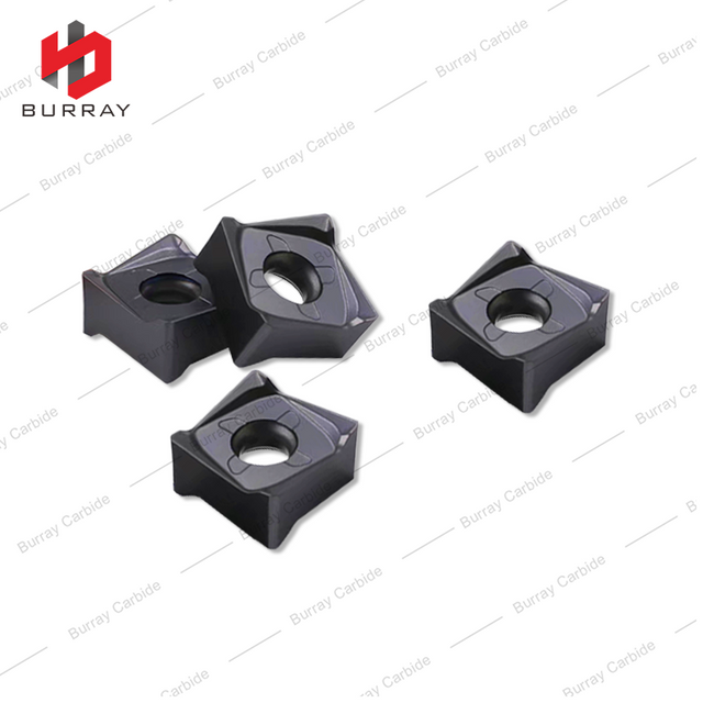 High Feed Milling CNC Face Milling Insert SNMU130708ZNER Heavy Cutting Double Edged Milling Insert