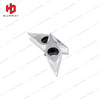 35° Rhombic Finish Carbide Turning Inserts CNC Aluminum Parts Machining VBGT160404-UM for Swiss-type Automatic Lathe
