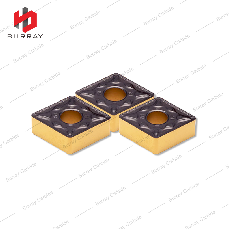 CNMG160612-PM CVD Coated Carbide Inserts Rhombic Heavy Duty Rough Machining Turning Insert for CNC Lathe