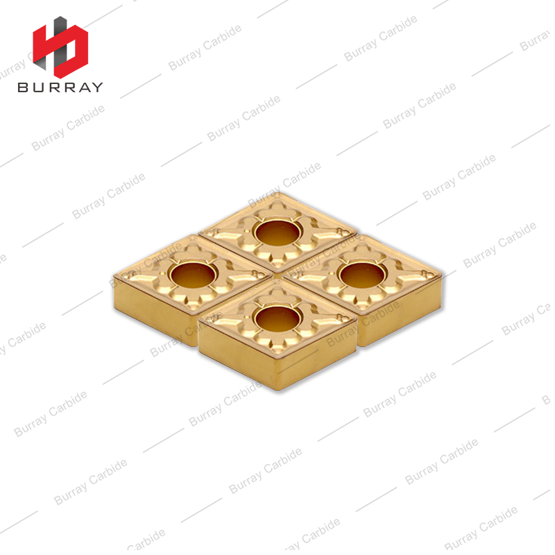 CNC Lathe Metal Cutting Tool Carbide Turning Insert CNMG120408-MM with CVD Coating for Cast Iron Machining