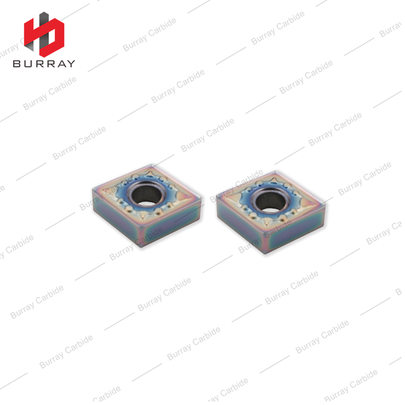 CNMG120408-MS Carbide Insert High Hardness Turning Tool Colorful Coating
