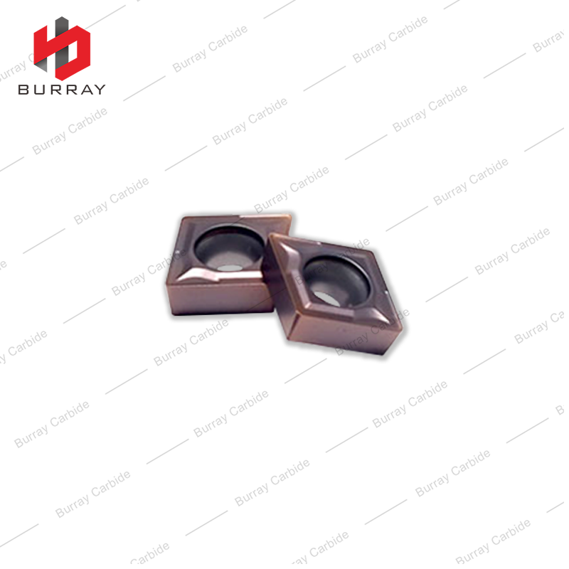 CCMT060204-TF CNC Cutting Inserts Original Cut Carbide Turning Tools for Lathe PVD Coating Steel and Stainless Steel