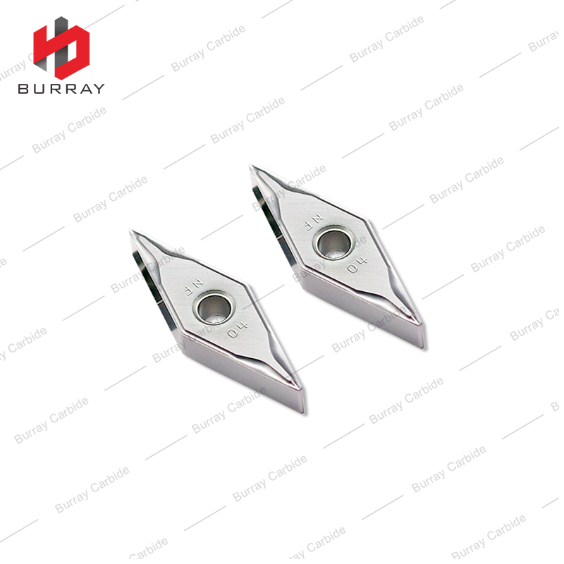 VCMT Lathe CNC Cutting Tool Carbide Insert Metal Ceramic Turning Insert VNMG160404-63 for Aluminium Machining