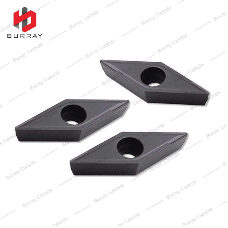 CNC Lathe Indexable Rhombic Boring Turning Tool Carbide Inserts VCMT110304-MS for Stainless Steel Machining