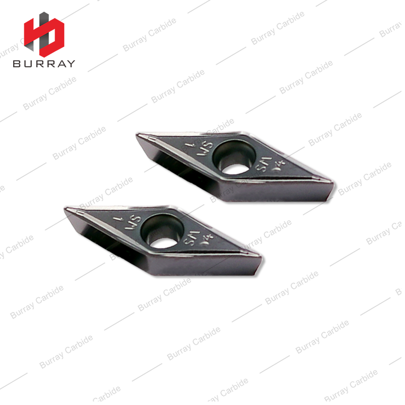 CNC Lathe Tools VCMT Carbide Turning Inserts CNC Lathe VCMT160404-SM for Machining Steel and Stainless Steel