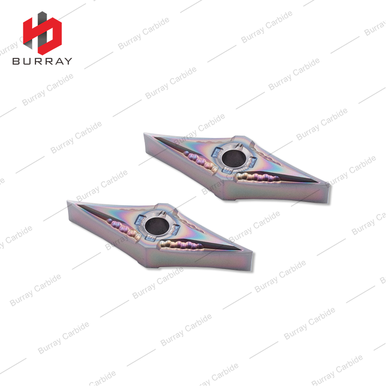VNMG Carbide Rhombic External Turning Inserts CNC Lathe VNMG160402-MSK for Quenched Alloy Steel
