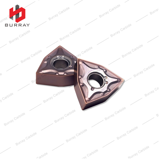 CNC Cutting Turning Tool WNMG Carbide Turning Inserts WNMG080404-MA with PVD Coating for Steel and Stainless Steel