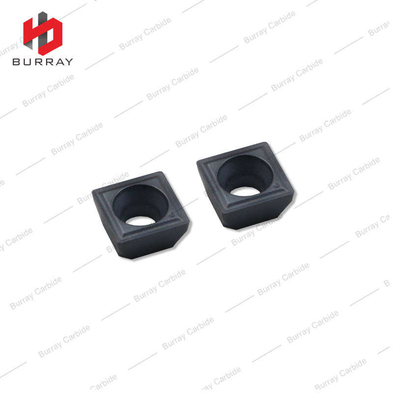 SPMT04T102-YZ PVD Coated Carbide U Drill Inserts for Stainless Steel Indexable Drill CNC Machining