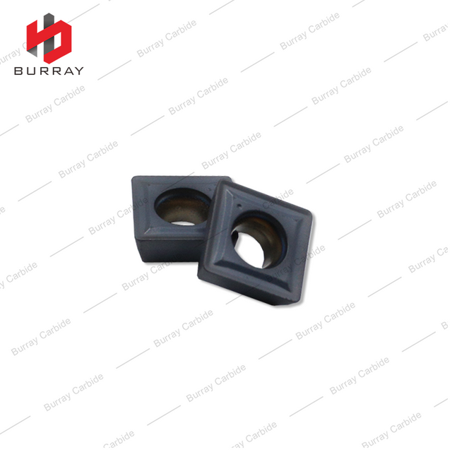 Square R0.4 Carbide Drilling Inserts SPMT060204-DG PVD Coated for Steel Indexable Drill CNC Hole Machining