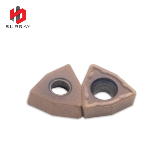 WCMX06T308-ZY Carbide Milling Inserts Milling Tools with Bronze PVD Coating for U-drill