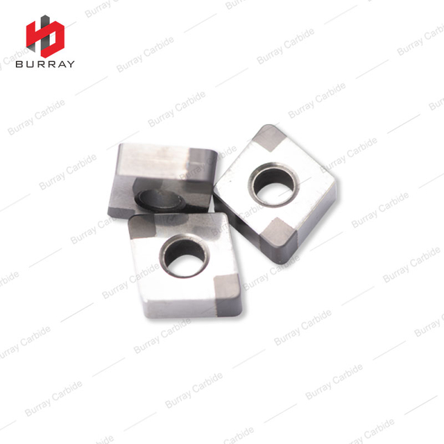 CNGA120408 PCBN Polycrystalline Brazing Inserts for Cast Iron in Roughing/Semi-finishing