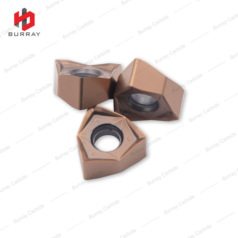 WNMU080608EN-GM High Quality CNC Cutting Tools Milling Cutter Insert Lathe Carbide Face Milling Inserts with PVD Coating