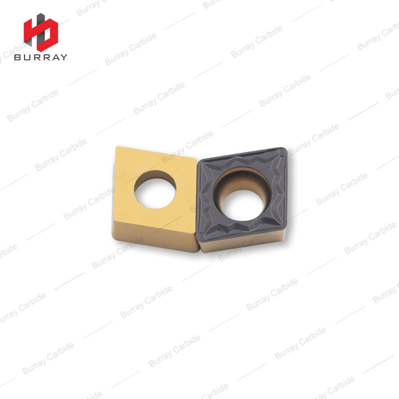 CCMT09T308-MP Carbide Turning Insert with Bi-color CVD Coating Carbide Insert