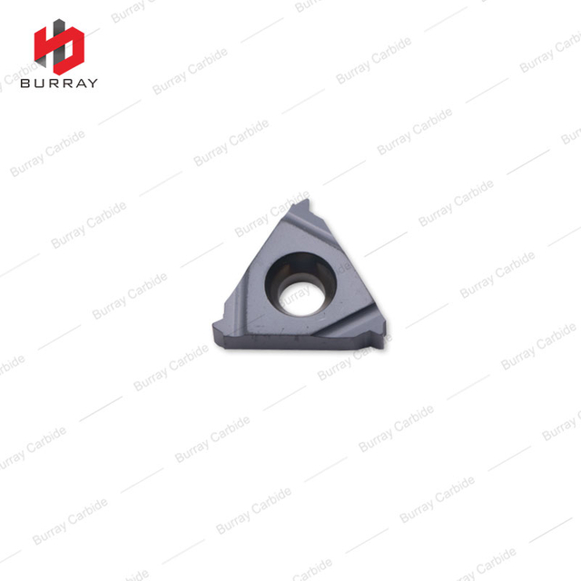 CNC Lathe Machining Cutter 16ER-1.5ISO Carbide Internal Threading Inserts With PVD Coating 