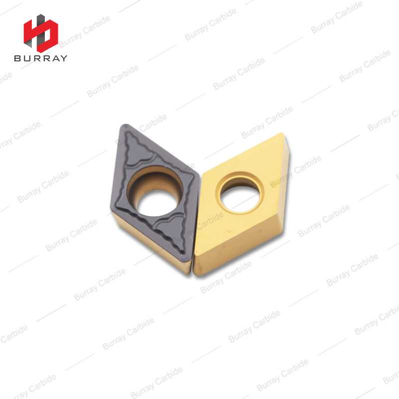 DCMT11T308 Carbide Turning Inserts CVD Coating CNC Cutting Cutter Insert for Steel DCMT11T308-PM