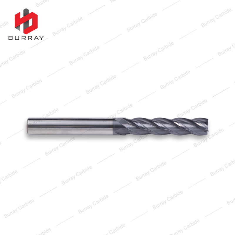 3 Flute Endmill Taper Ball-Nose Milling Cutter for Machining Steel and Stainless Steel