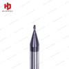 Carbide Customized 2-Flute Miniature Corner Radius End Mill