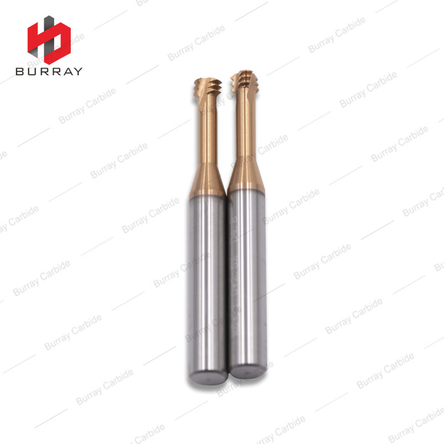 Carbide 3-flute Thread Long Neck End Mill