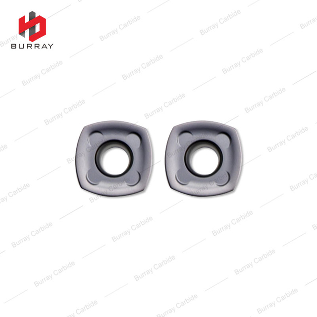 SDMT1205ZTN-FM Tungsten Carbide Milling Insert with PVD Coating