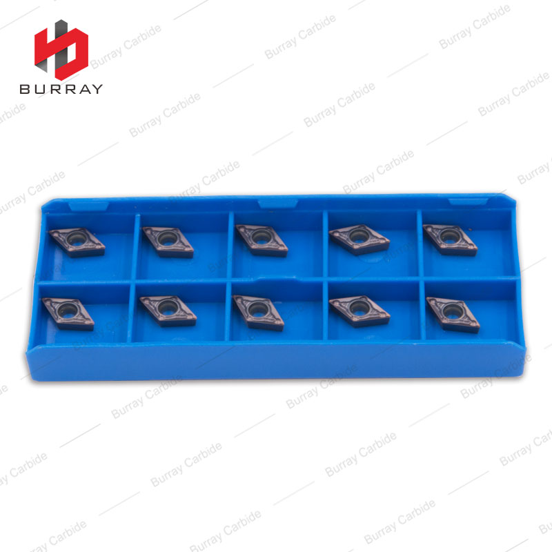 DCMT070204-MV High Quality CNC Lathe Tools Cutting Inserts with PVD Coating Internal Turning Carbide Inserts For Steel
