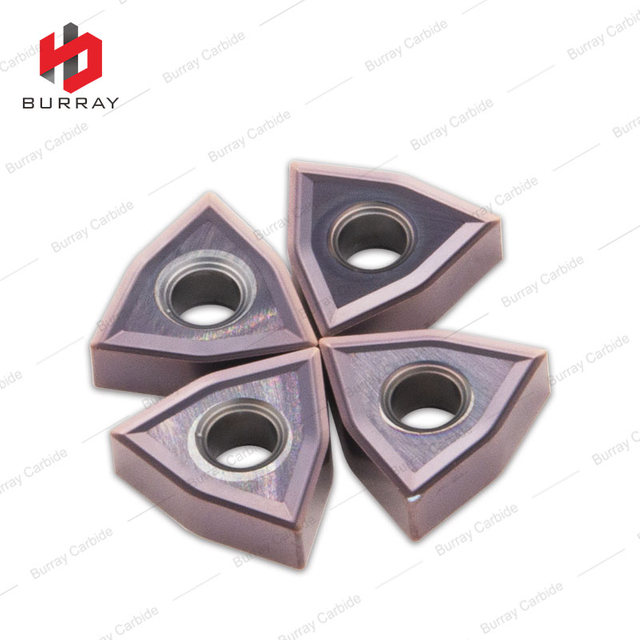 WNMG080404-MS Turning Inserts Manufacturer Machine Tool Hardness Carbide PVD Coating High Working Efficiency