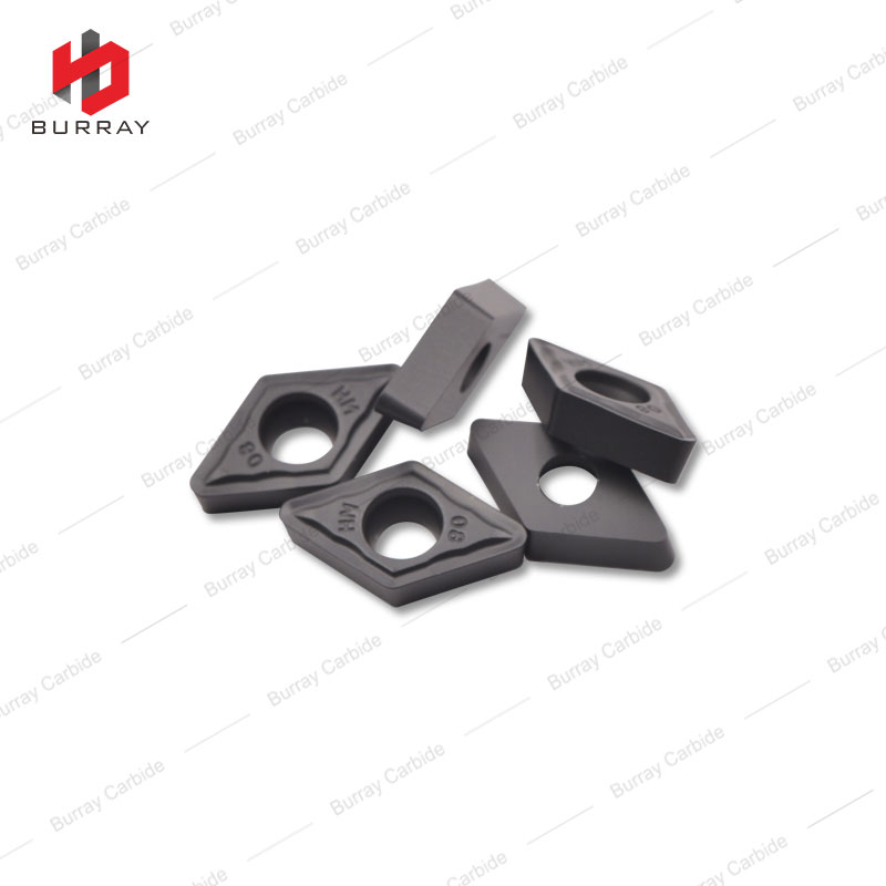 High Performance DCMT070208-HM Indexable Tungsten Carbide Turning Inserts with CVD Coating