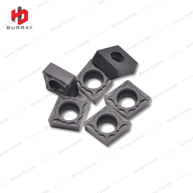 PVD Coated CCMT09T308-HM Indexable Tungsten Carbide Turning Insert