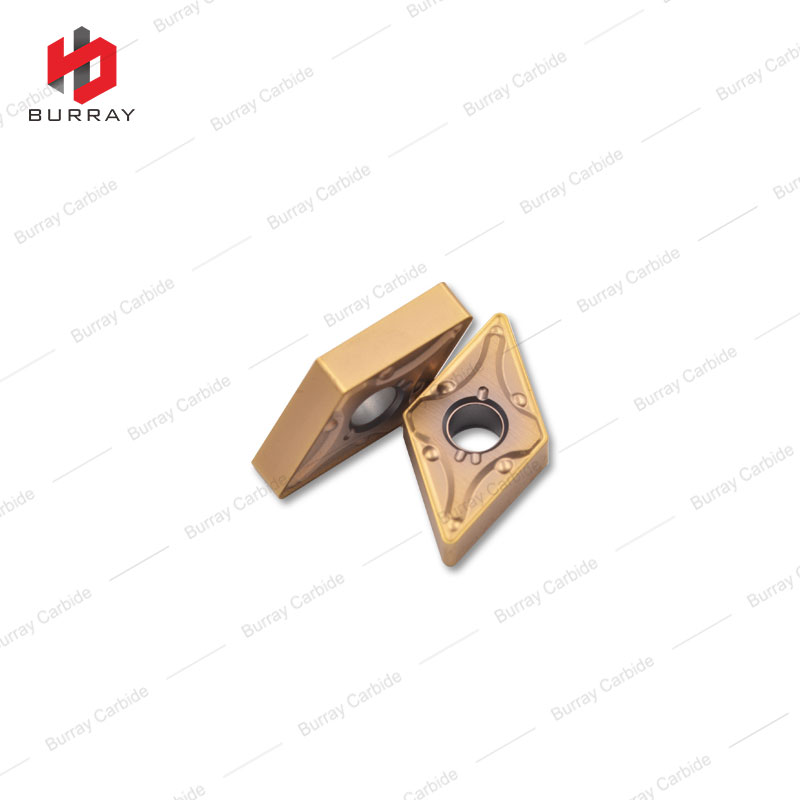 Tungsten Carbide Turning Insert DNMG150408-MA CNC Carbide Inserts with Yellow CVD Coating