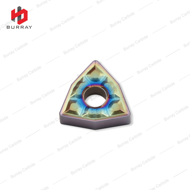 WNMG080408-TF Double-sided Trigon Insert with High Hardness for Steel and Stainless Steel
