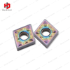 CNMG120404-TF High Hardness 80 angle Rhombic Inserts for Steel, superalloy and Stainless Steel with PVD Coating