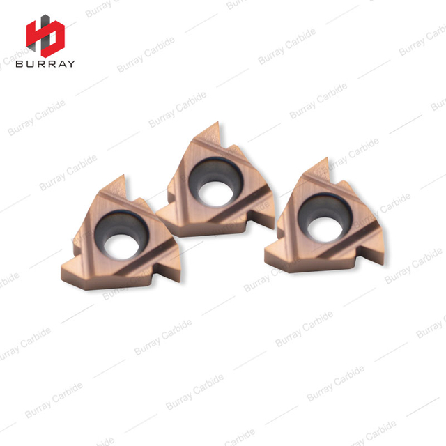 16ERAG60 Carbide PVD Right Hand External Threading Inserts for Steel and Stainless Steel