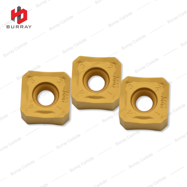 SNMX1206ANN-MM Carbide Milling Insert Have 8 Cutting Edges and Are Suitable for General Machining