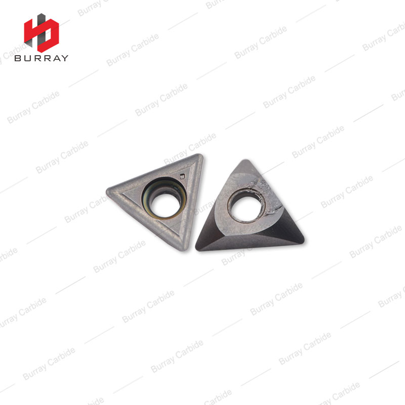 Triangular Insert TCMT16T308-VX Turning Inserts with a VX Chipbreaker for Medium Machining at Stable Condition
